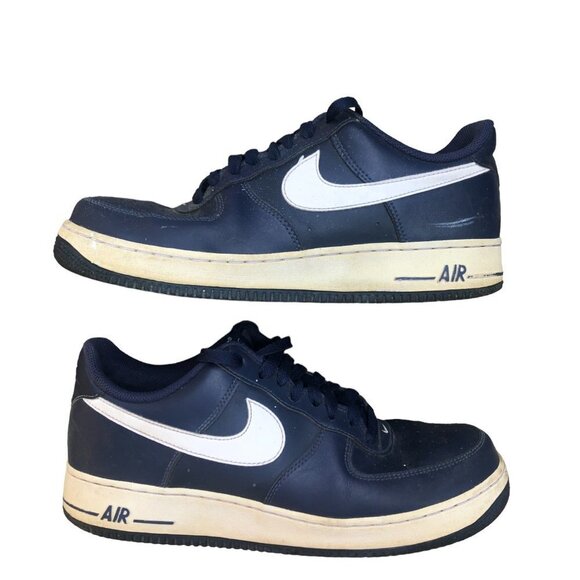 2016 Nike Air Force 1 Midnight Navy/White Size 10 - Picture 2 of 12